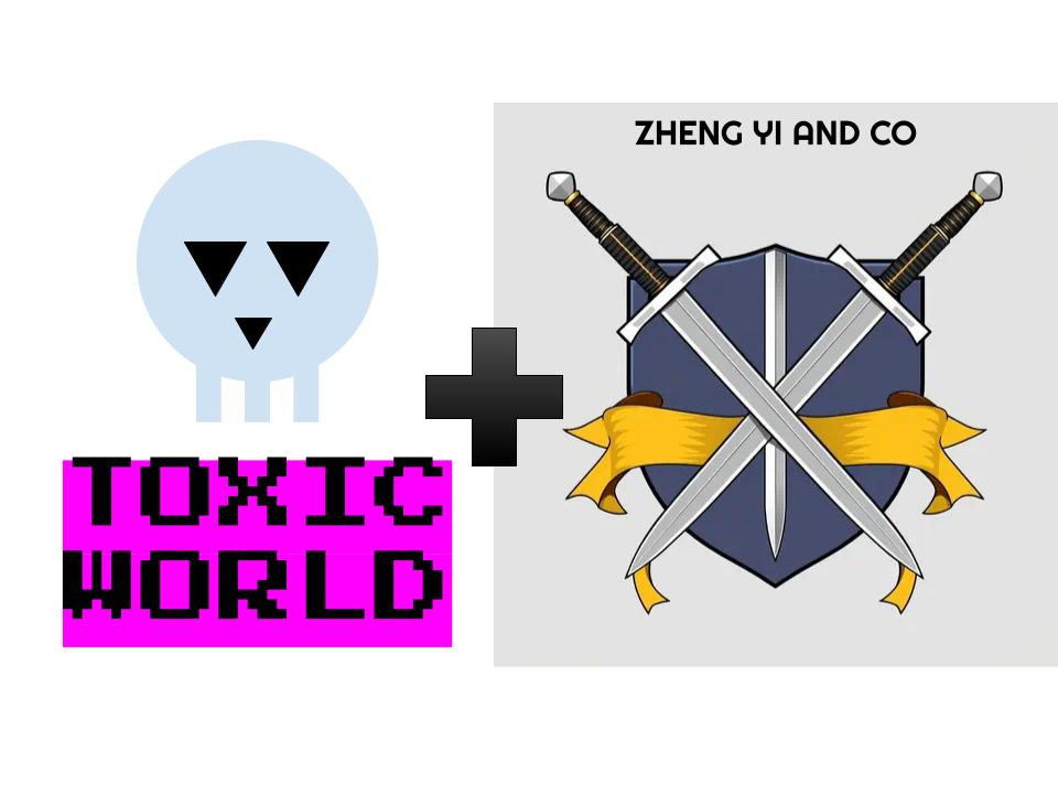 Cover art for TOXICWORLD x ZYACO: Crossover of Two OC Worlds, a crossover scenario on AI Dungeon