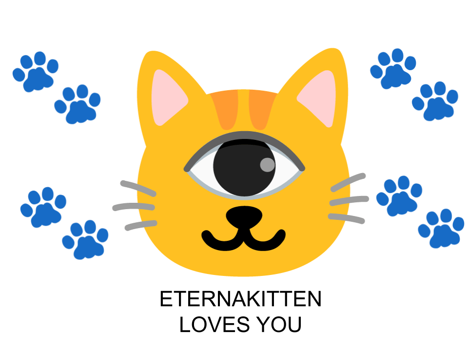 Cover art for Eternakitten, a scifi scenario on AI Dungeon
