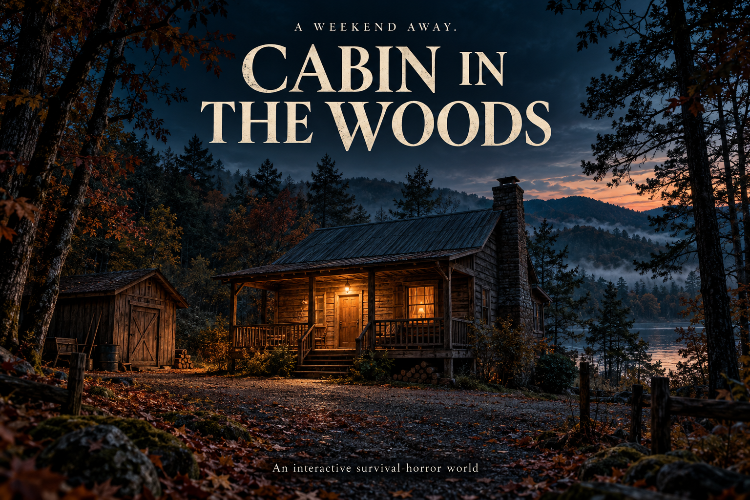Cover art for Cabin in the Woods, a horror world on Voyage