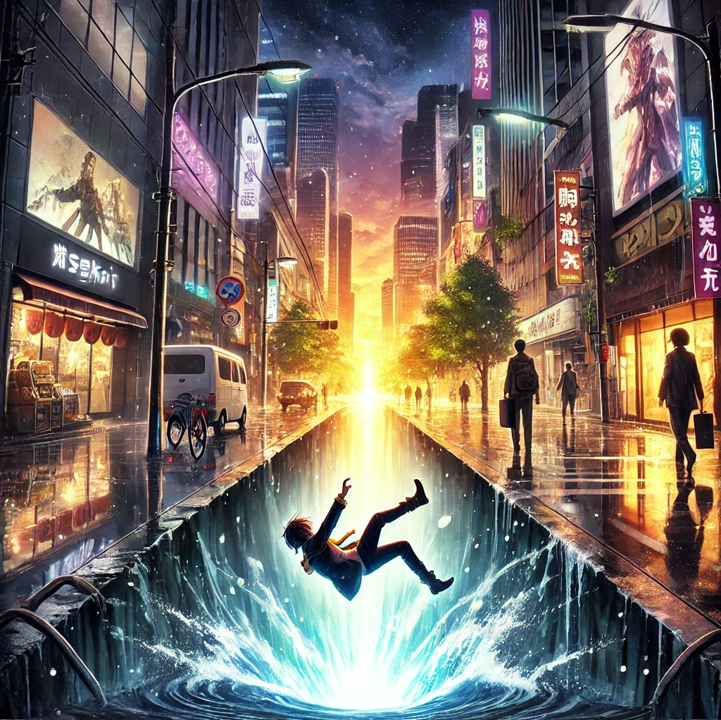 Cover art for Just Another Isekai'd Scenario (AutoCards), an isekai scenario on AI Dungeon
