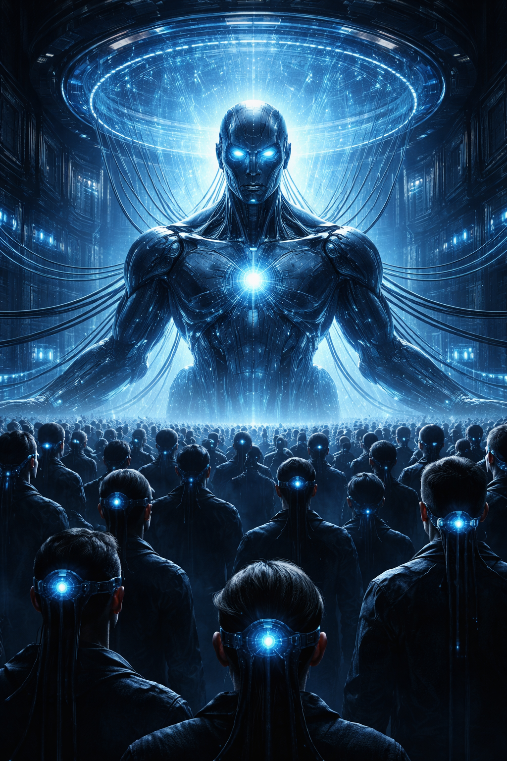 Cover art for Dystopian World - Synthara (Full Version), a dystopia scenario on AI Dungeon