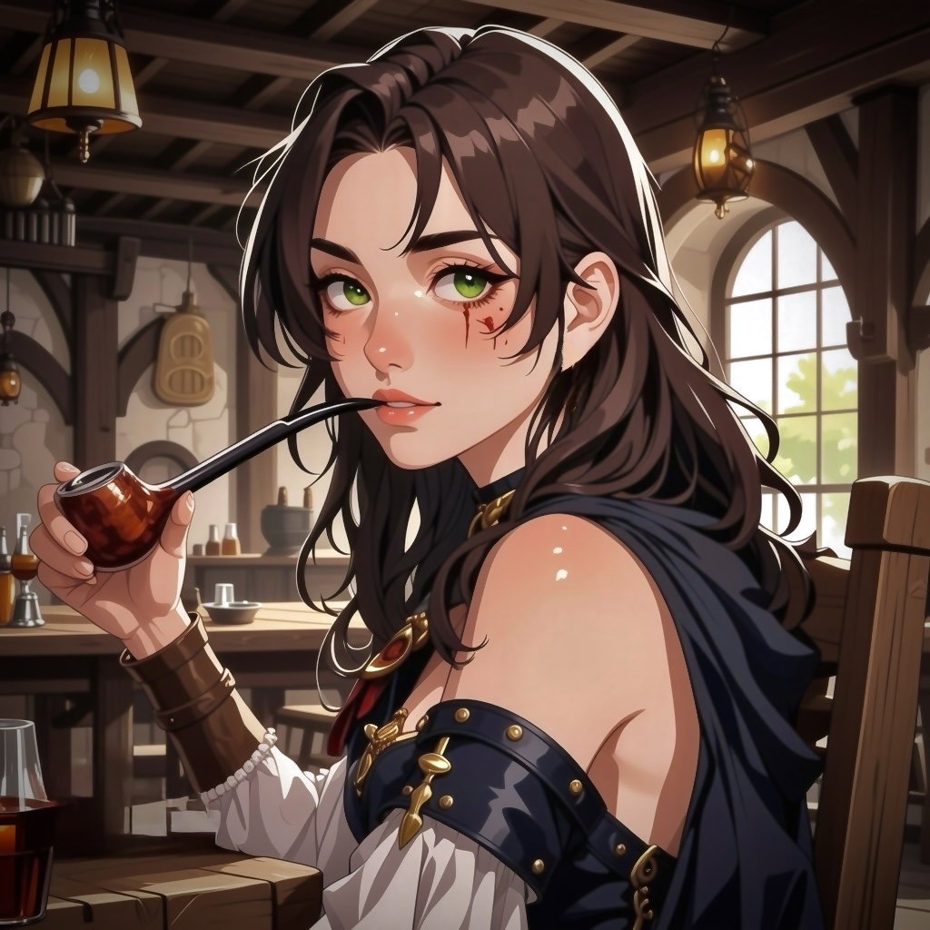 Cover art for Roguish, a romance scenario on AI Dungeon