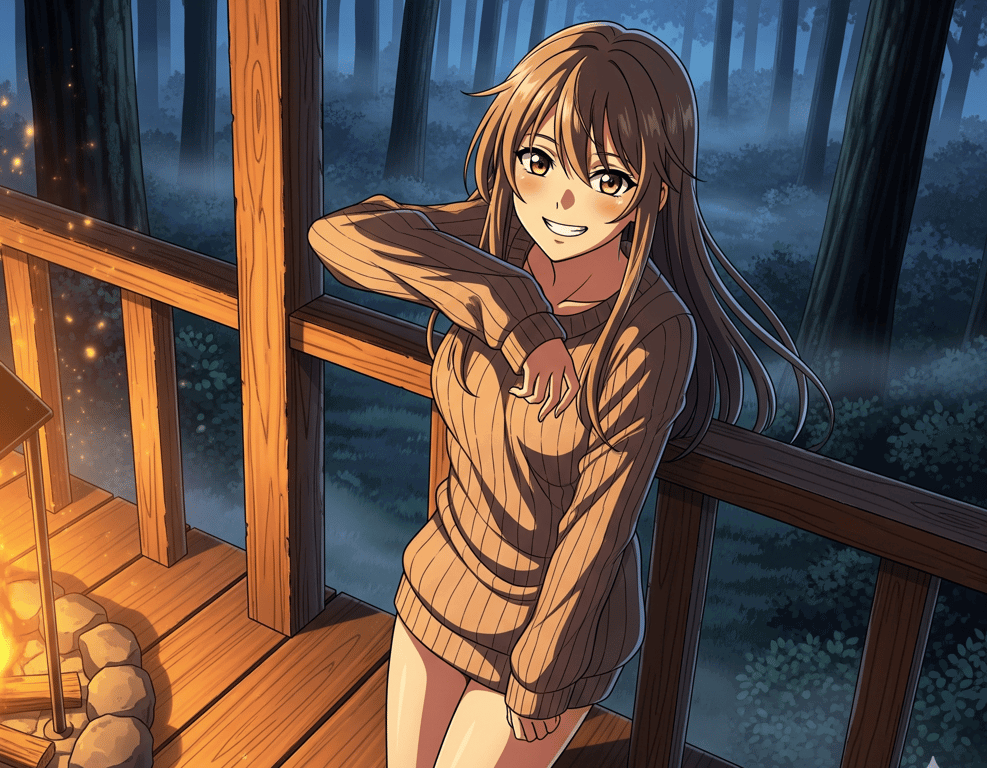 Cover art for Stay the Night, a romance scenario on AI Dungeon