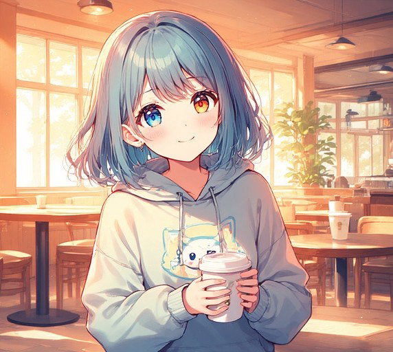 Cover art for The Otaku girl likes you!, a college scenario on AI Dungeon