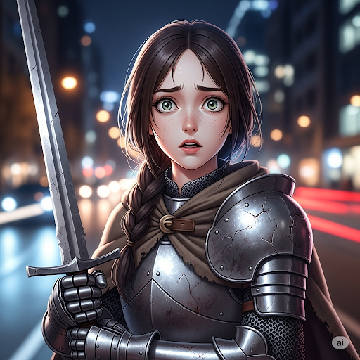 Cover art for Aurelia Ventris - A Stranger in time, a fantasy scenario on AI Dungeon