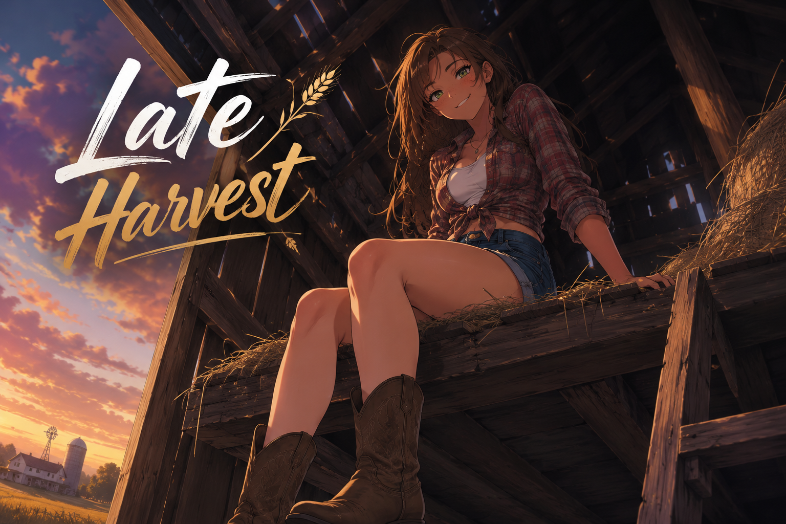 Cover art for Late Harvest, a romance scenario on AI Dungeon