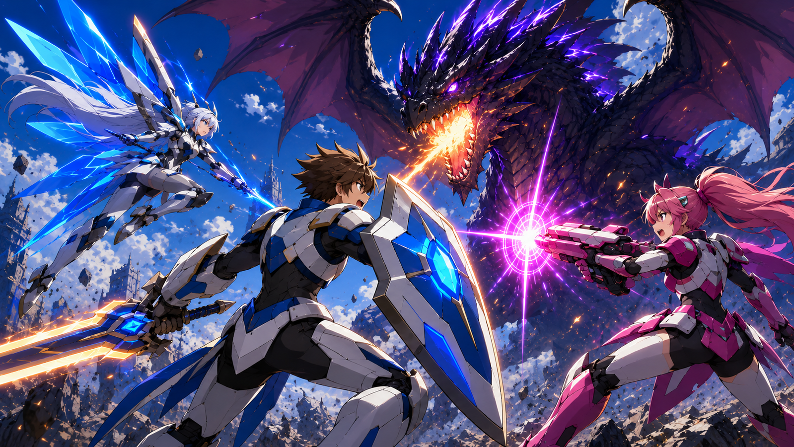 Cover art for Mecha-Fantasy, an is scenario on AI Dungeon