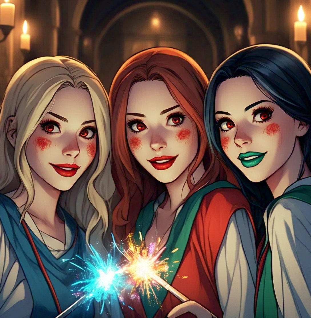 Cover art for Witch College?! Me?!, a magic scenario on AI Dungeon