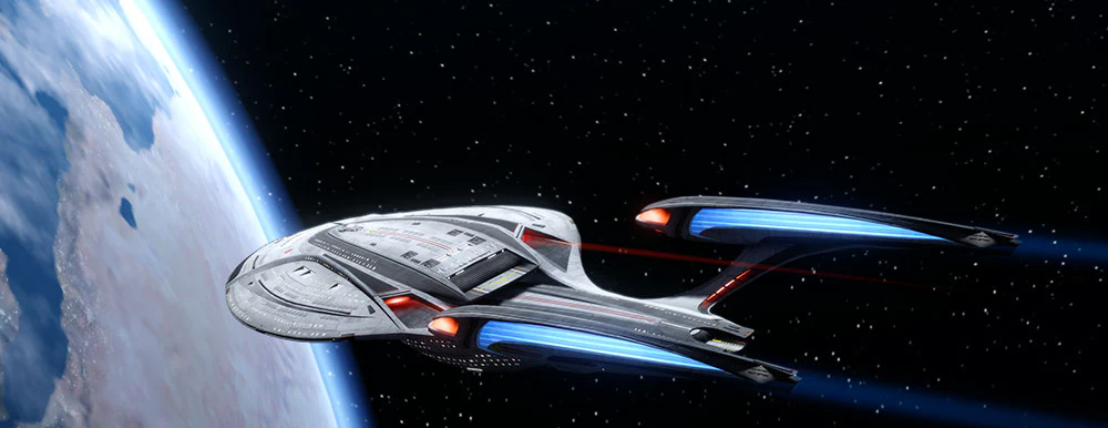 Cover art for U.S.S. Voyage, a star trek world on Voyage