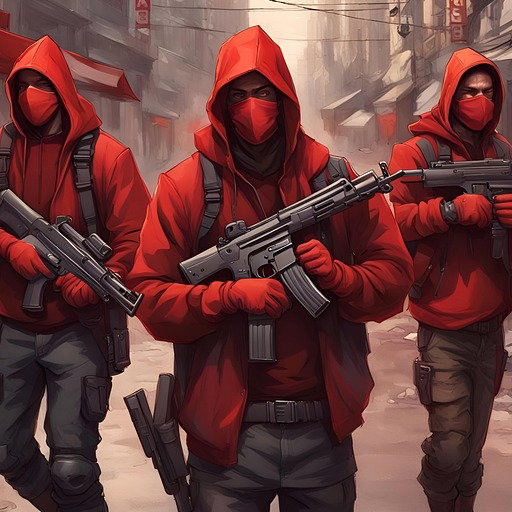 Cover art for City War, a music scenario on AI Dungeon