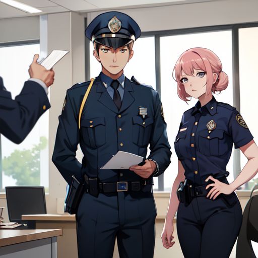 Cover art for A Cop, But With Superpowers?, a super scenario on AI Dungeon