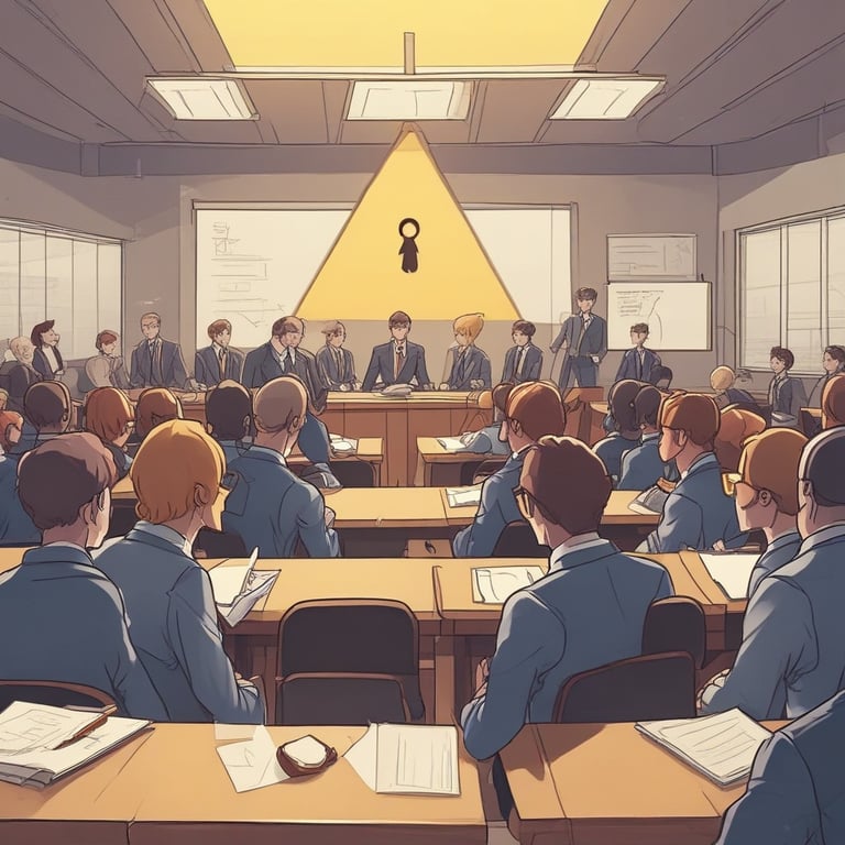 Cover art for InterDimensional Classroom, an ethical scenario on AI Dungeon