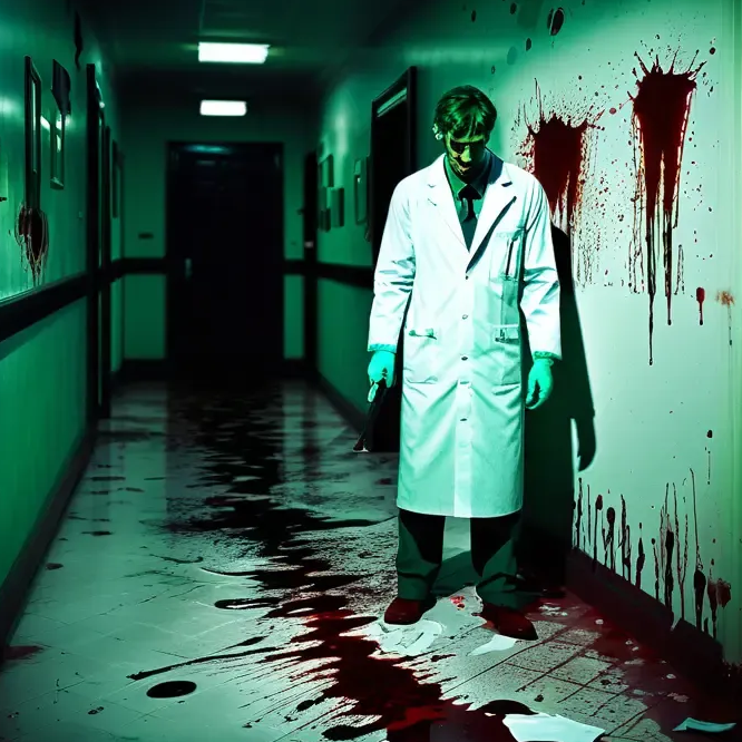 Cover art for Immoral Laboratory, a zombie scenario on AI Dungeon