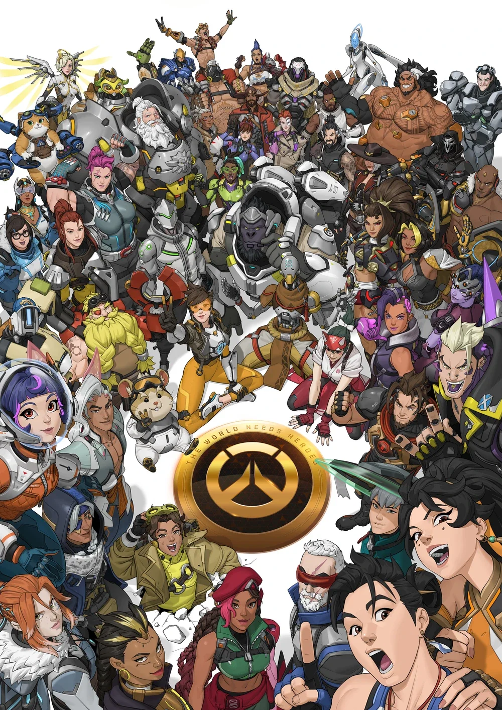 Cover art for Overwatch (Beta 0.4), a fantasy world on Voyage