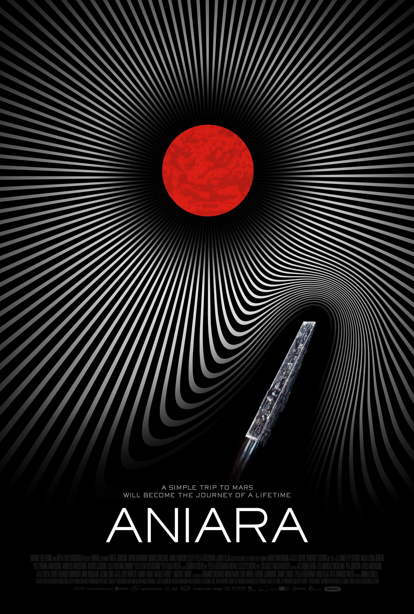 Cover art for Aniara, a sci fi scenario on AI Dungeon