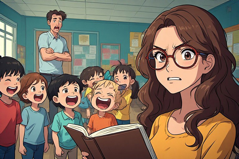 Cover art for Storytime with Ms. Kelly, a comedy adventure on AI Dungeon