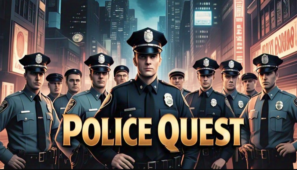 Cover art for Police Quest: First Watch, a police scenario on AI Dungeon