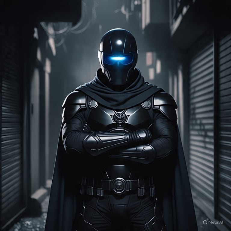 Cover art for Superhero Begins, a superhero scenario on AI Dungeon