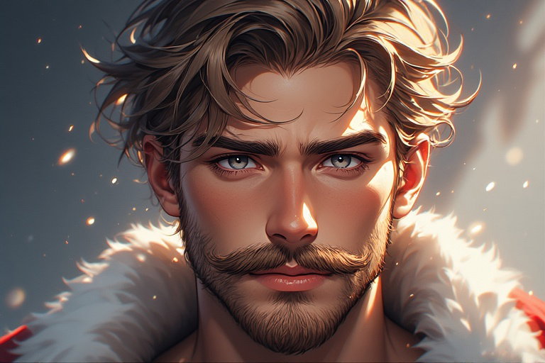 Cover art for Santa is⦠a young man!?, a relationship scenario on AI Dungeon