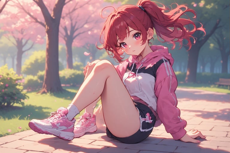 Cover art for Running in the park.., a relationship scenario on AI Dungeon