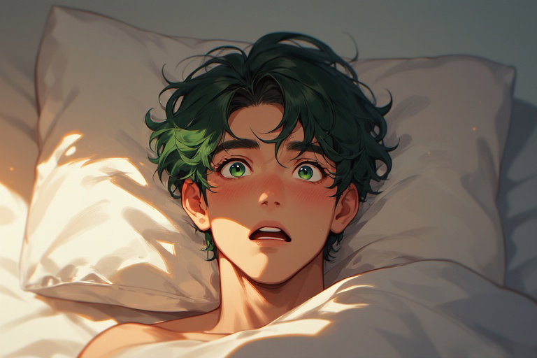 Cover art for Waking up (male variant), a relationship scenario on AI Dungeon