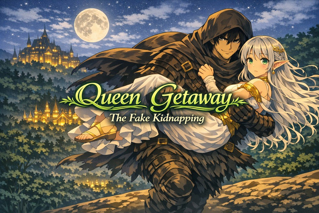 Cover art for Queen Getaway - the fake kidnapping (AC), a relationship scenario on AI Dungeon