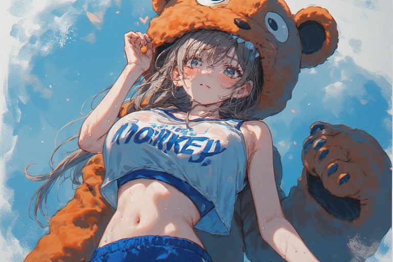 Cover art for The school mascot , a school scenario on AI Dungeon