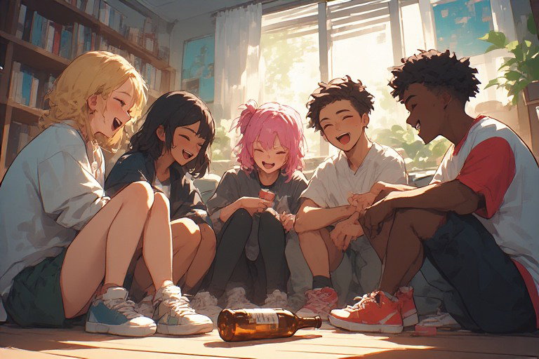 Cover art for Spinning the bottle π«πΎ, a slice of life scenario on AI Dungeon