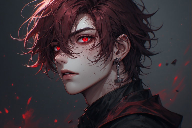Cover art for Asmodeus… real Daemon or just a guy?, a relationship scenario on AI Dungeon