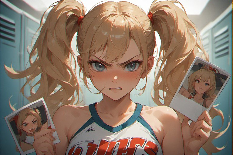 Cover art for She is really mad at you! (AC) (v1.5), a slice of life scenario on AI Dungeon