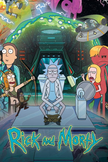 Cover art for Rick and Morty, a rick and morty scenario on AI Dungeon