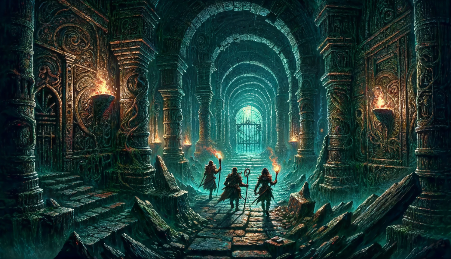 Cover art for Futa Dungeon Crawling , a magic scenario on AI Dungeon