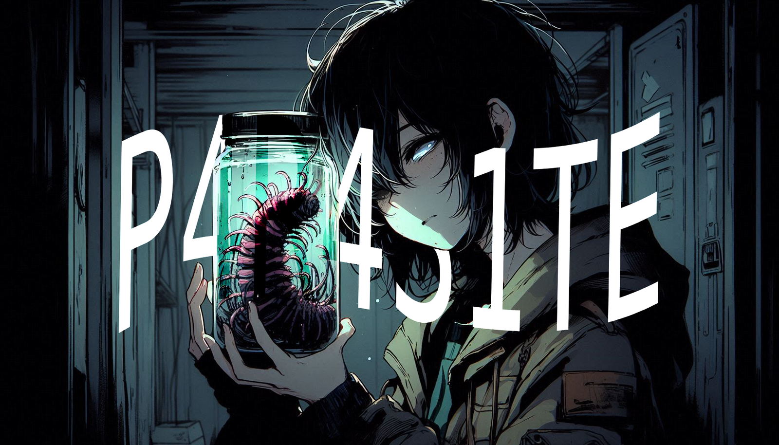 Cover art for P4R4S1TE, a horror scenario on AI Dungeon
