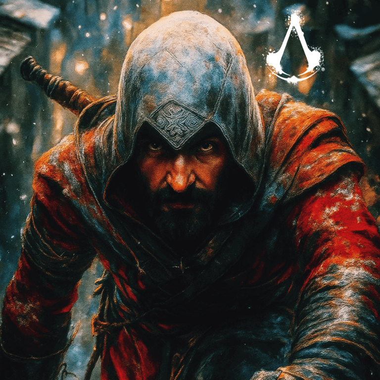 Cover art for Creed of the Assassins, an assassins creed scenario on AI Dungeon