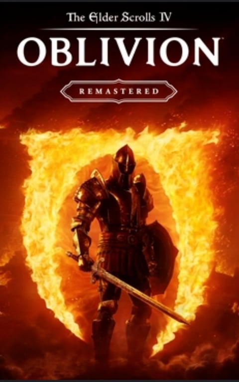 Cover art for Oblivion remastered, a fantasy scenario on AI Dungeon