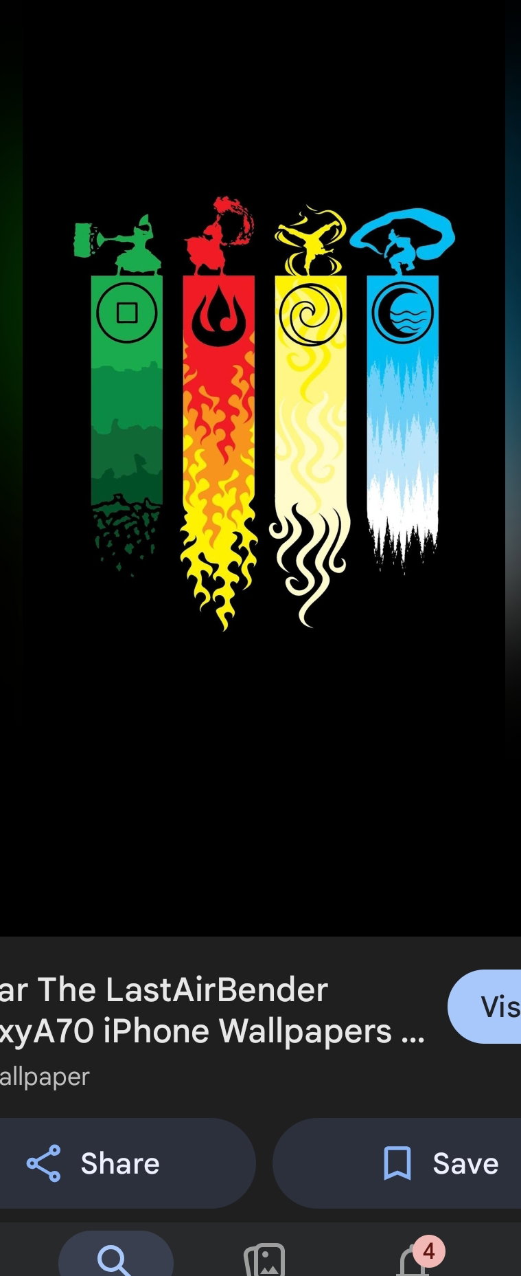 Cover art for Avatar the last airbender, an avatar the last airbender scenario on AI Dungeon