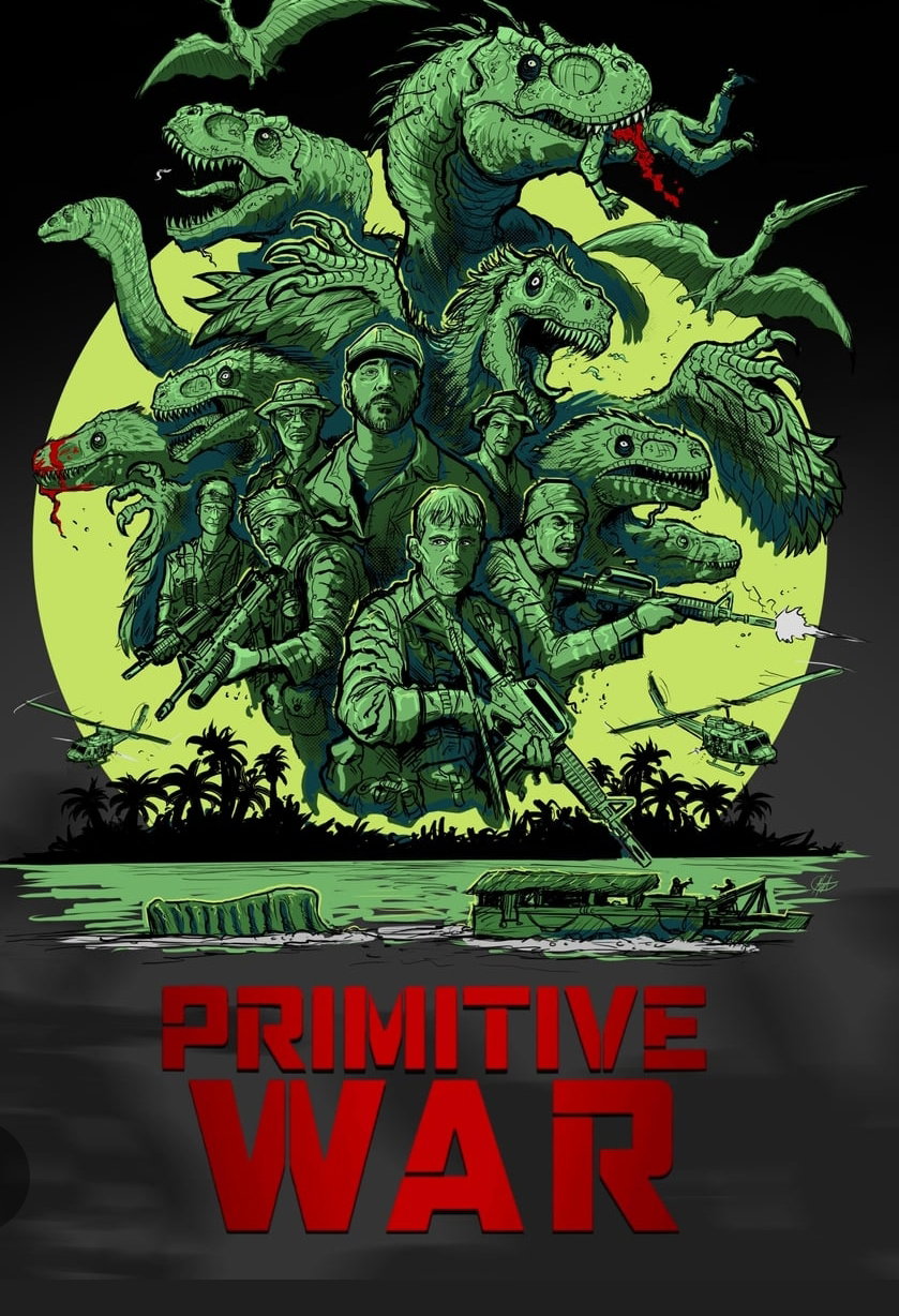 Cover art for Primitive war, a primitive war scenario on AI Dungeon
