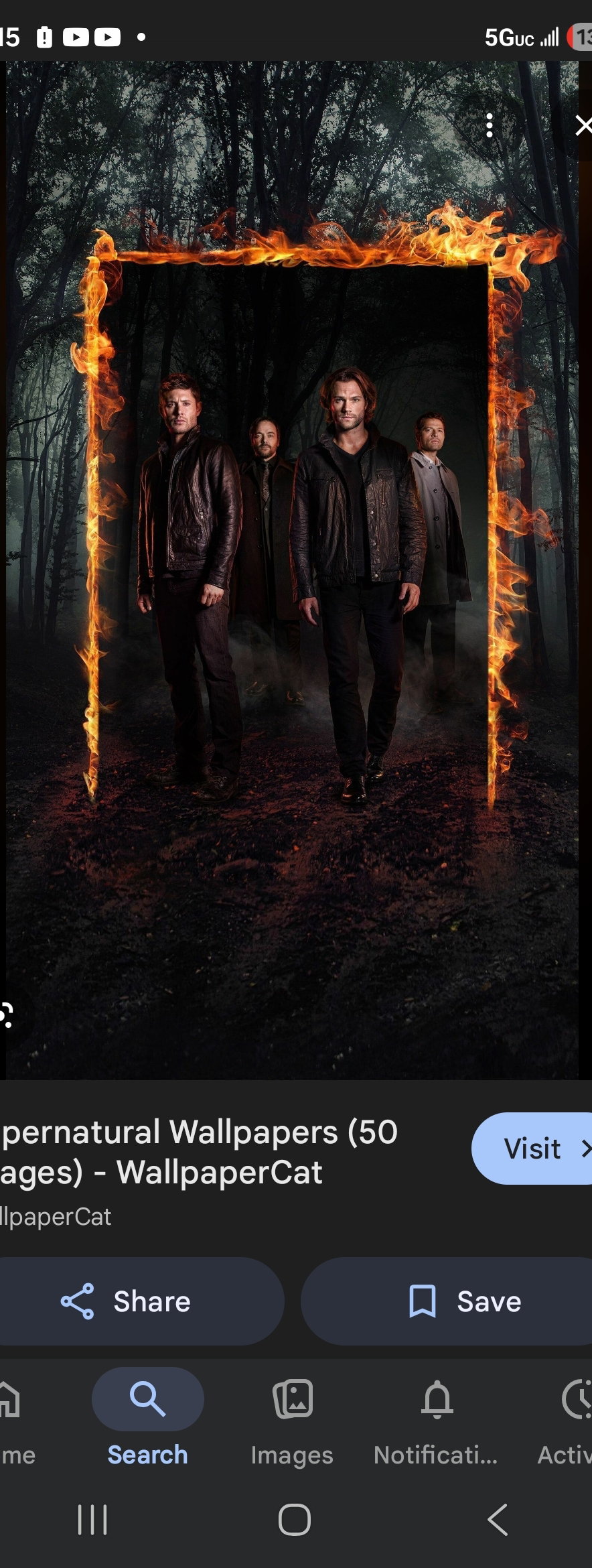 Cover art for Supernatural universe, a supernatural scenario on AI Dungeon