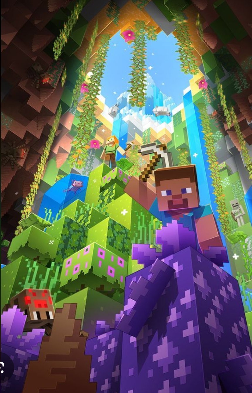 Cover art for Minecraft, a minecraft scenario on AI Dungeon
