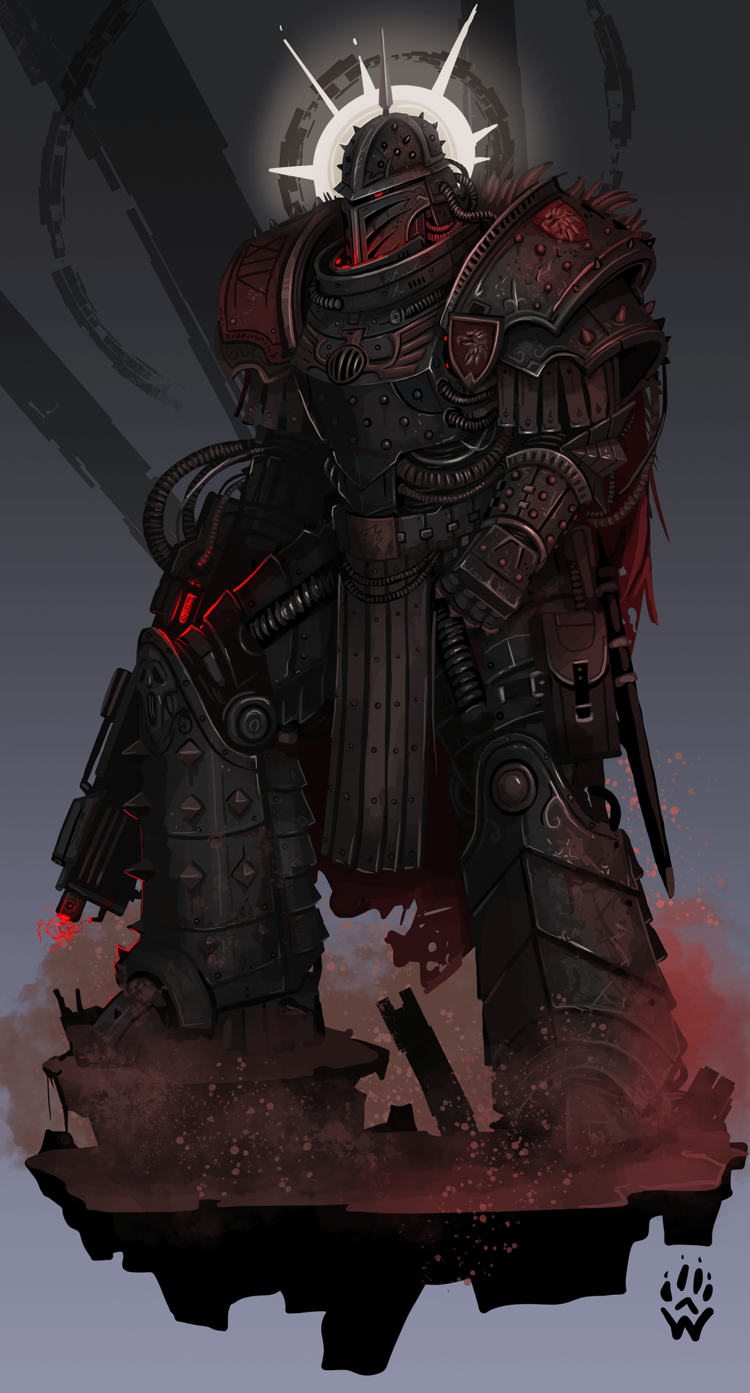 Cover art for Averus, a warhammer scenario on AI Dungeon