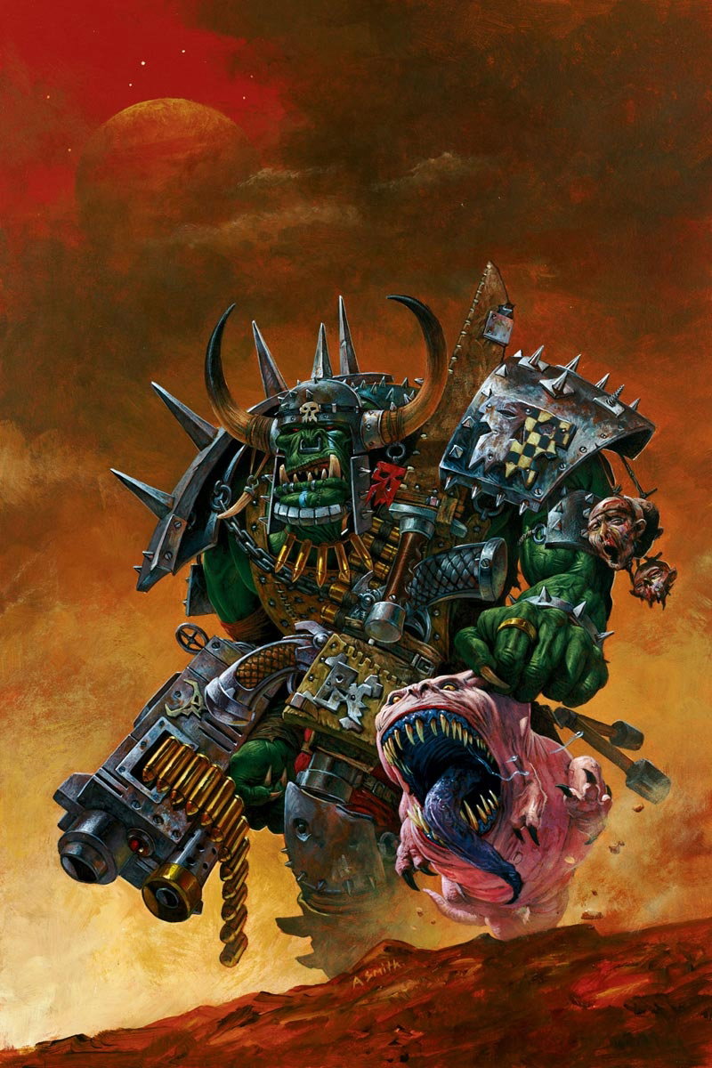 Cover art for Warhammer 40K: YOUZ DA ORK!, a warhammer 40 k scenario on AI Dungeon