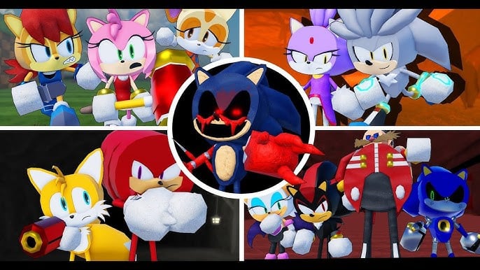 Cover art for Sonic.exe survival, a sonic scenario on AI Dungeon