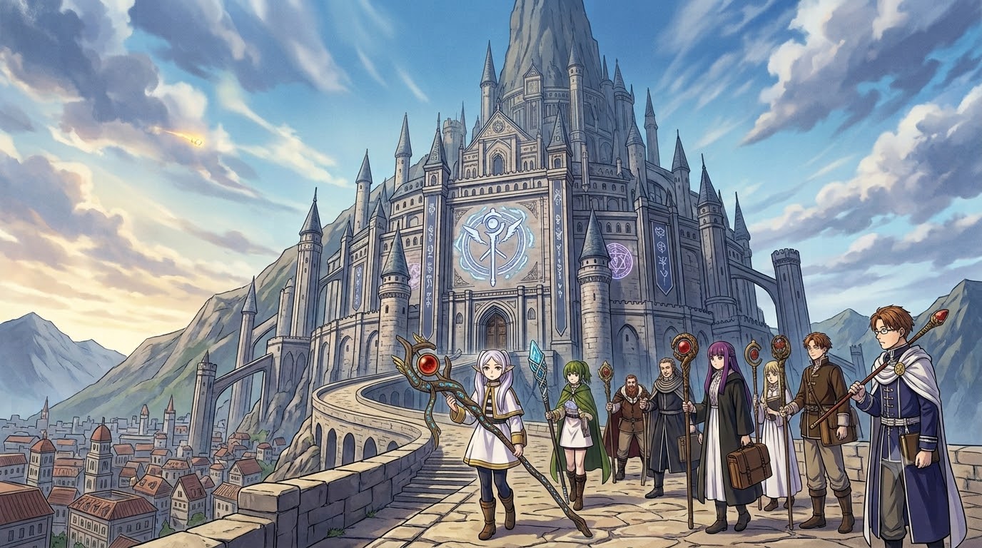 Cover art for Frieren: First-Class Mage Exam , a frieren scenario on AI Dungeon