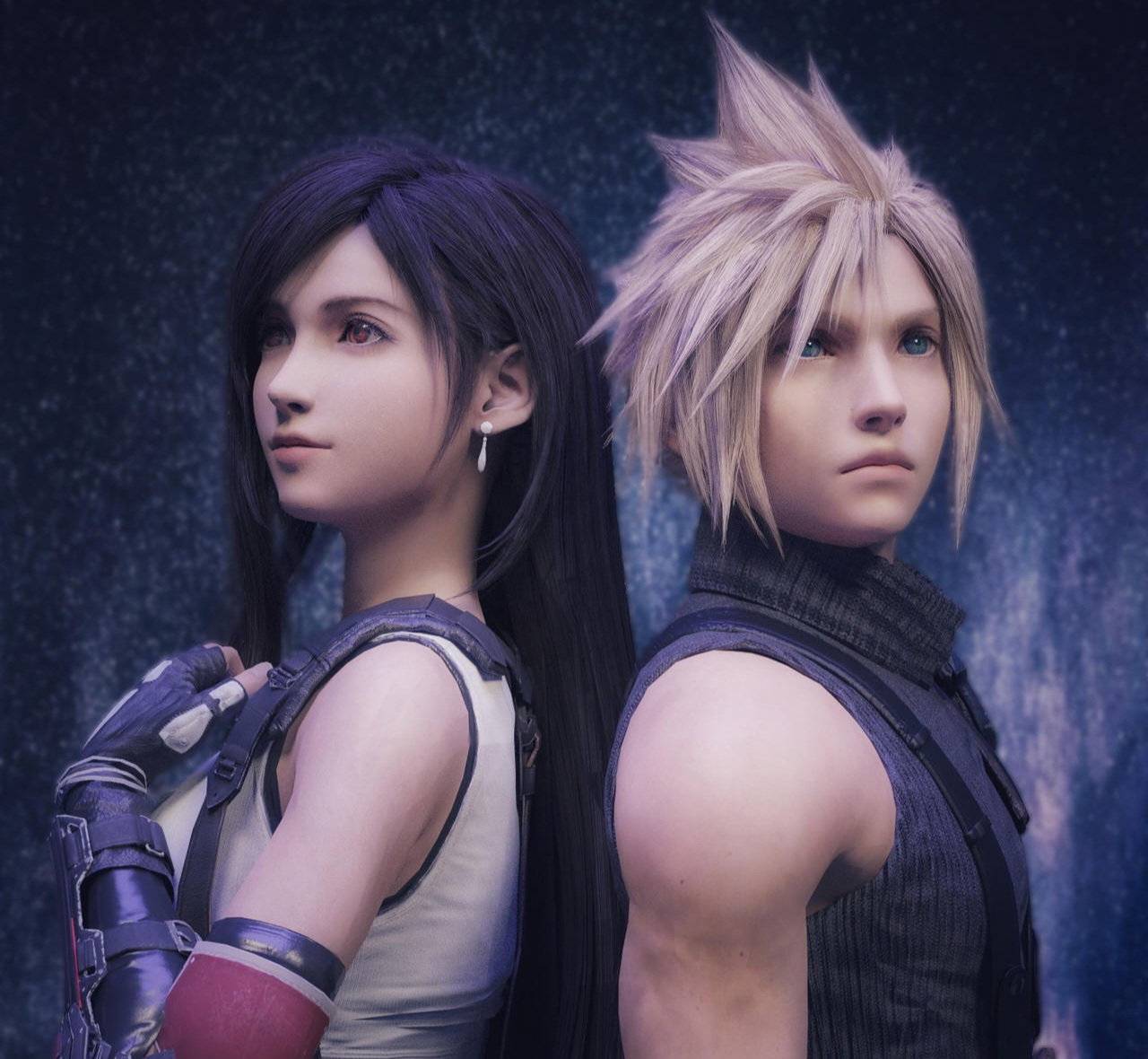 Cover art for Final Fantasy VII: Across The Stars, an adventure adventure on AI Dungeon