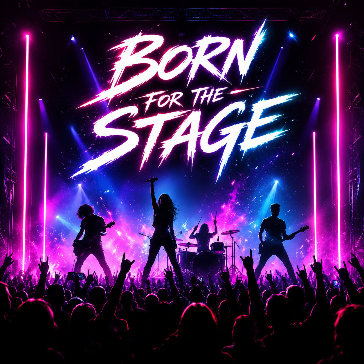 Cover art for Born for the Stage, a music scenario on AI Dungeon