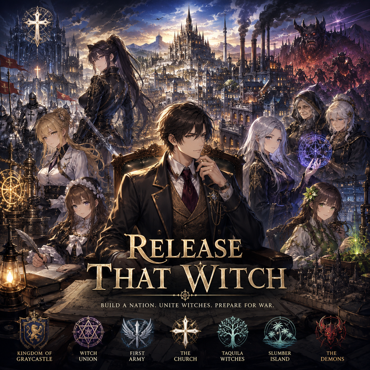 Cover art for In the world of release that witch, a magic scenario on AI Dungeon