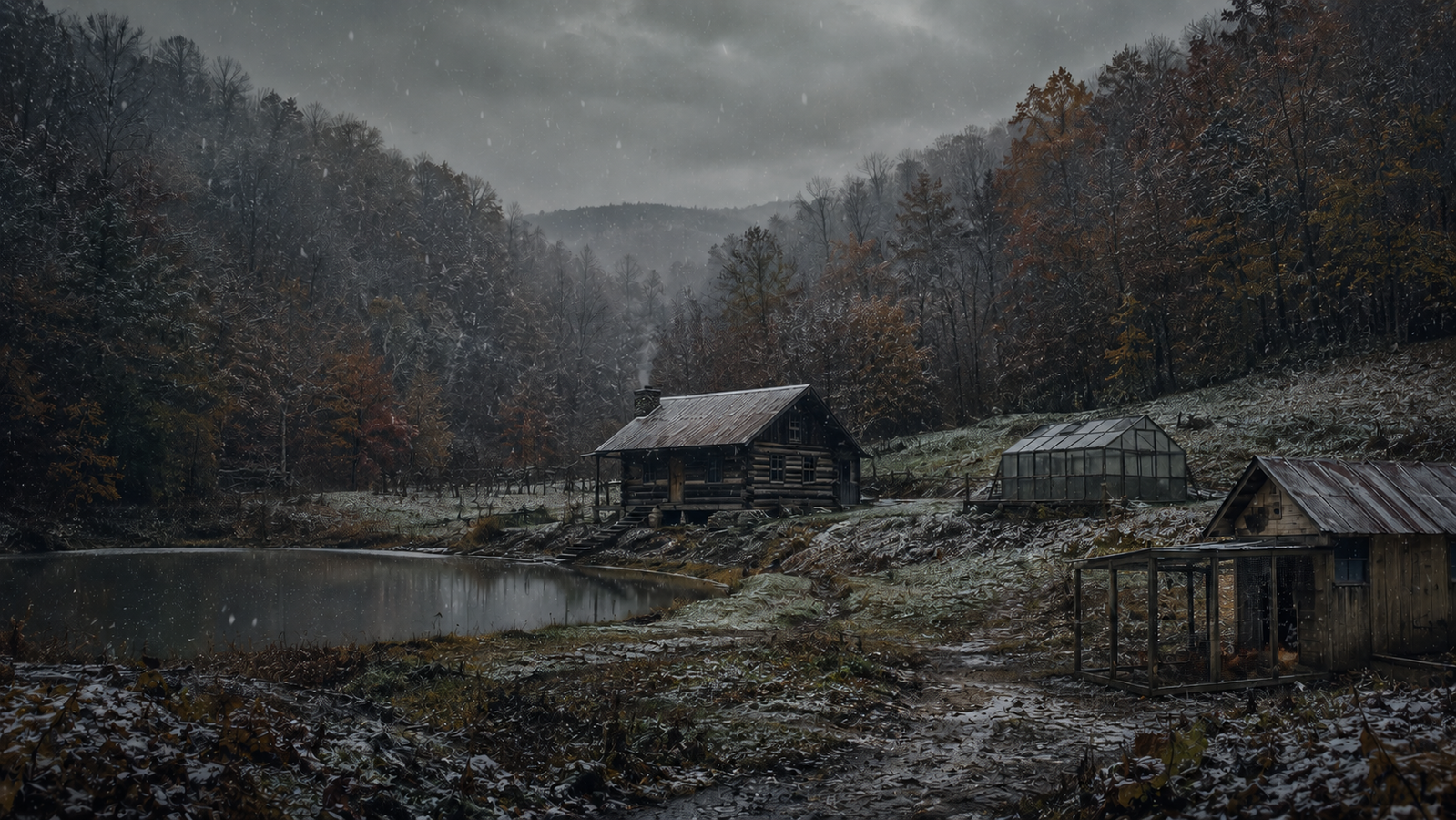 Cover art for Post-Apocalyptic Homesteader, a lost scenario on AI Dungeon