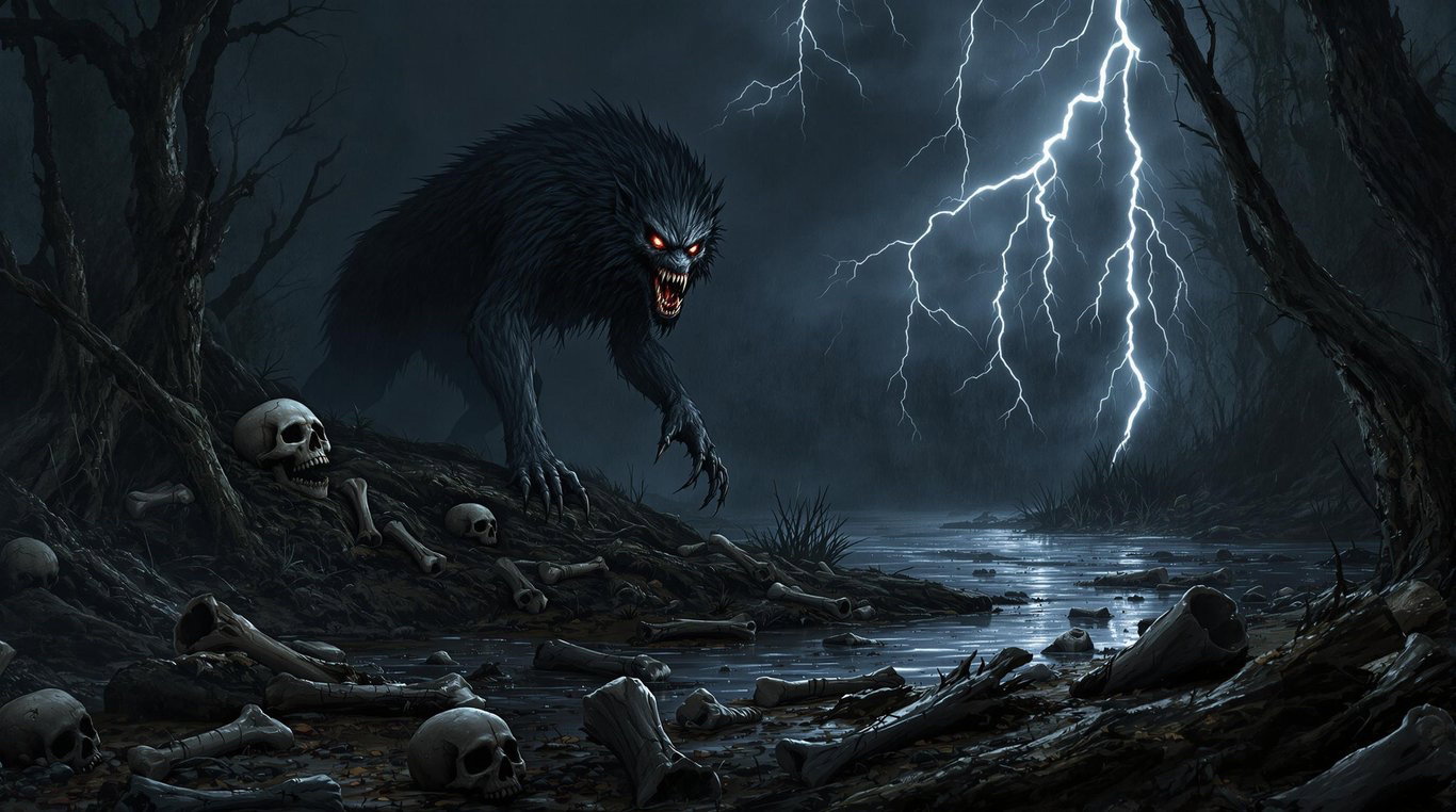 Cover art for Nightmares of Vaelgarde, a monster scenario on AI Dungeon