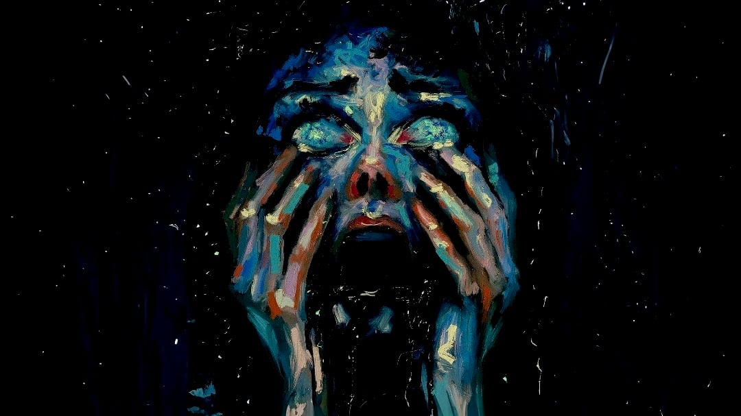 Cover art for The Jaunt, a horror scenario on AI Dungeon
