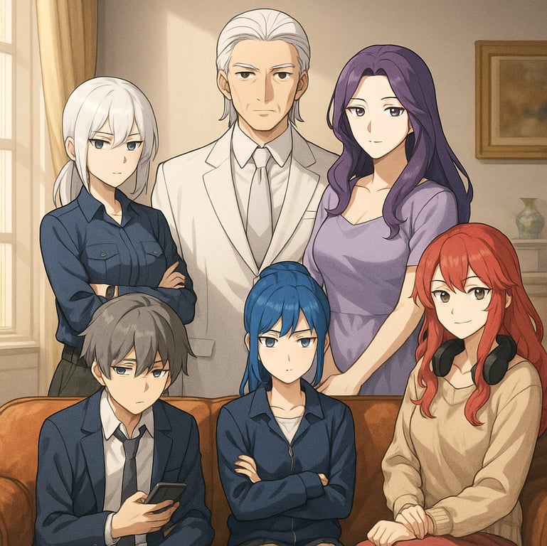 Cover art for House of Gray, a life scenario on AI Dungeon